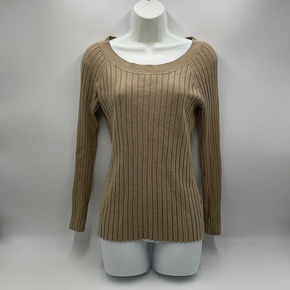 Urbane khaki heather George sweater - Picture 1 of 7
